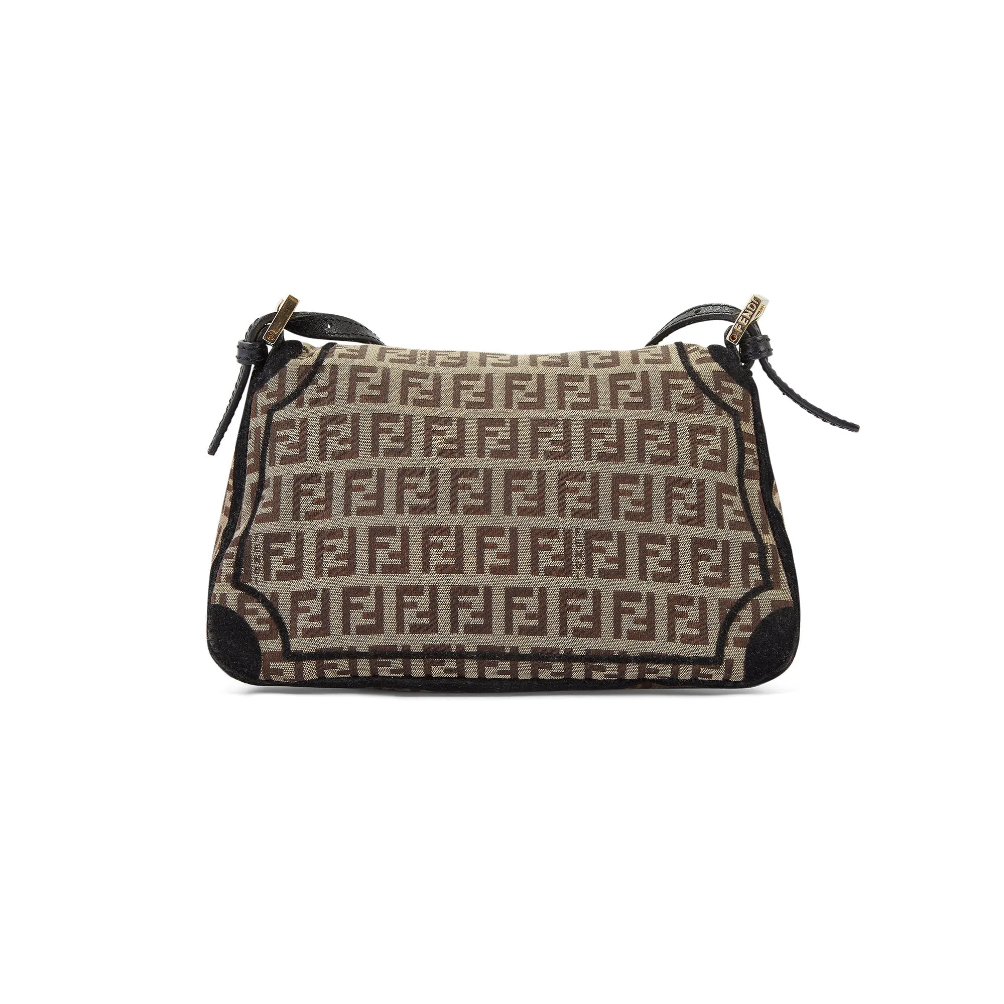 2007 Fendi Mini Mamma FF Motif Baguette Bag