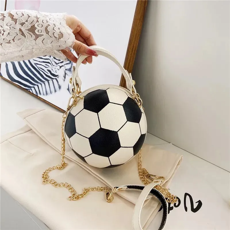 3d basketball chain handbag tote bag