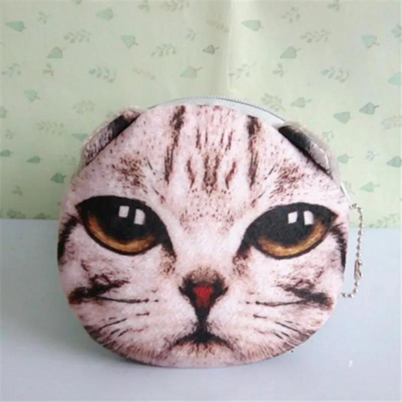 3D Cartoon Cat Wallet