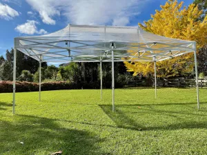 3x6m Clear Top Canopy = 18m2