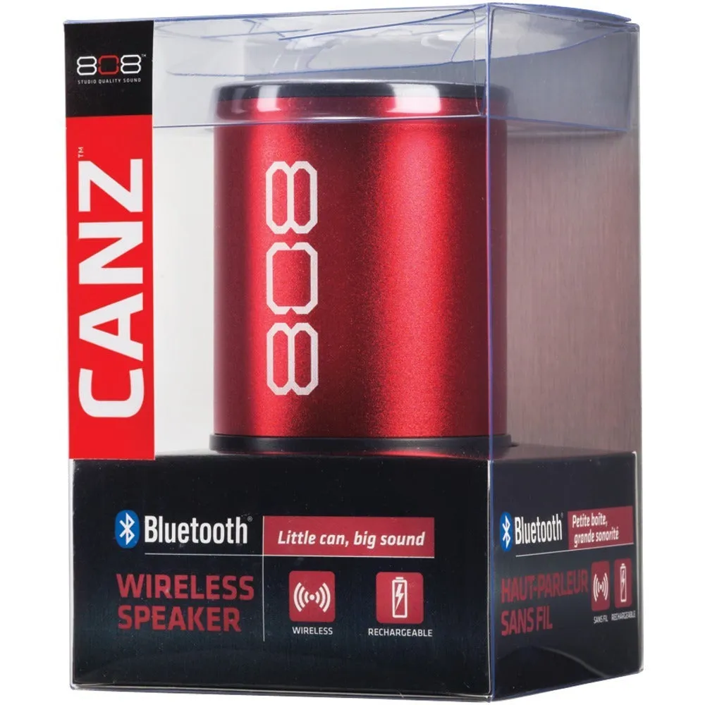 808 SP880RD Bluetooth(R) Portable Speaker (Red)