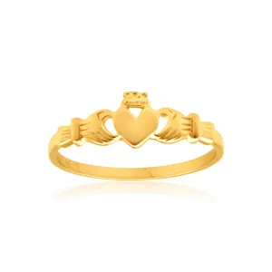 9ct Dazzling Yellow Gold Ring