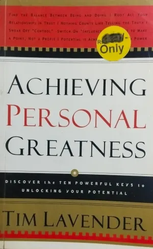 Achieving personal greatness [rare books]