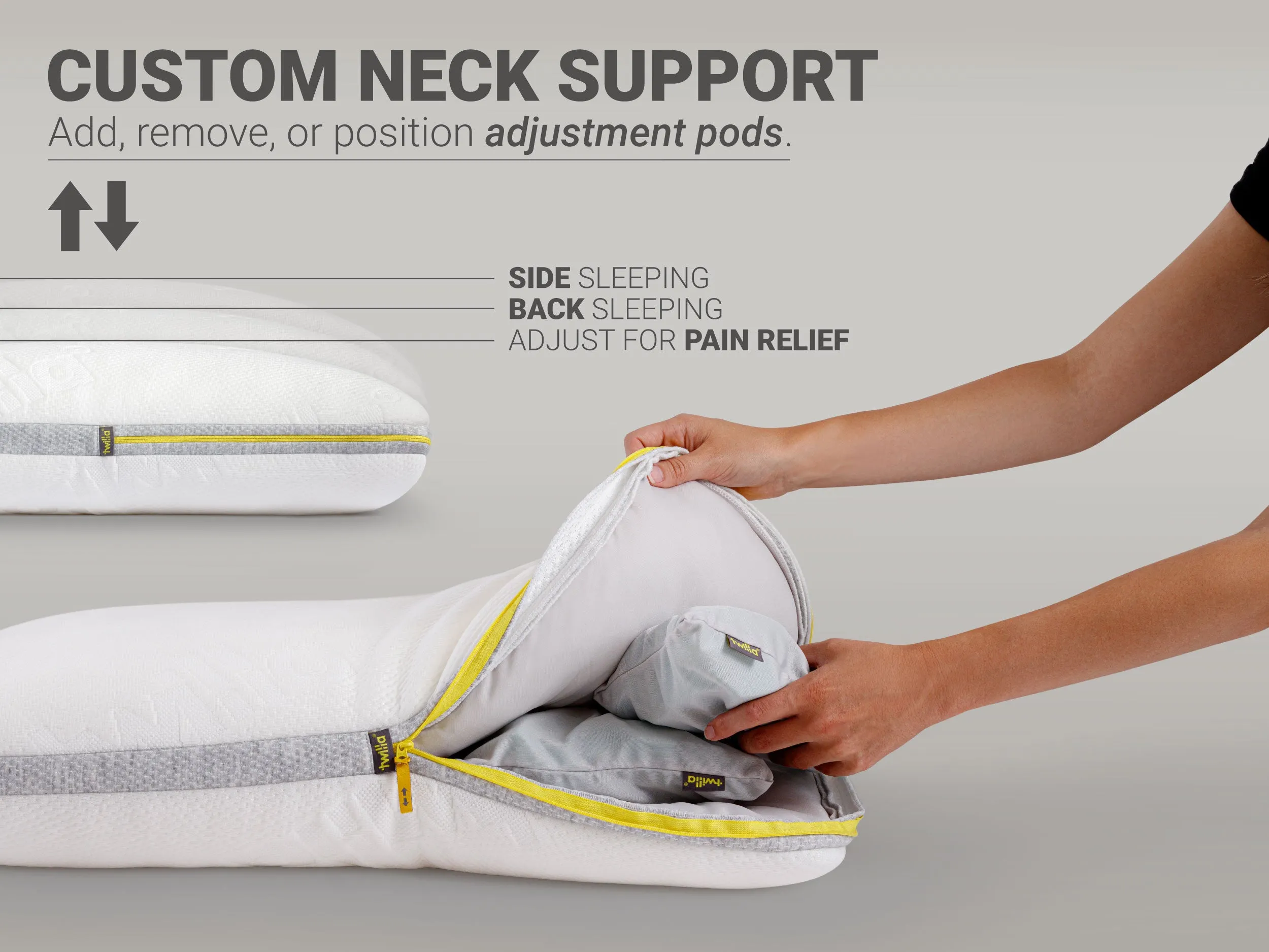 Adjustable Pillow  PODS