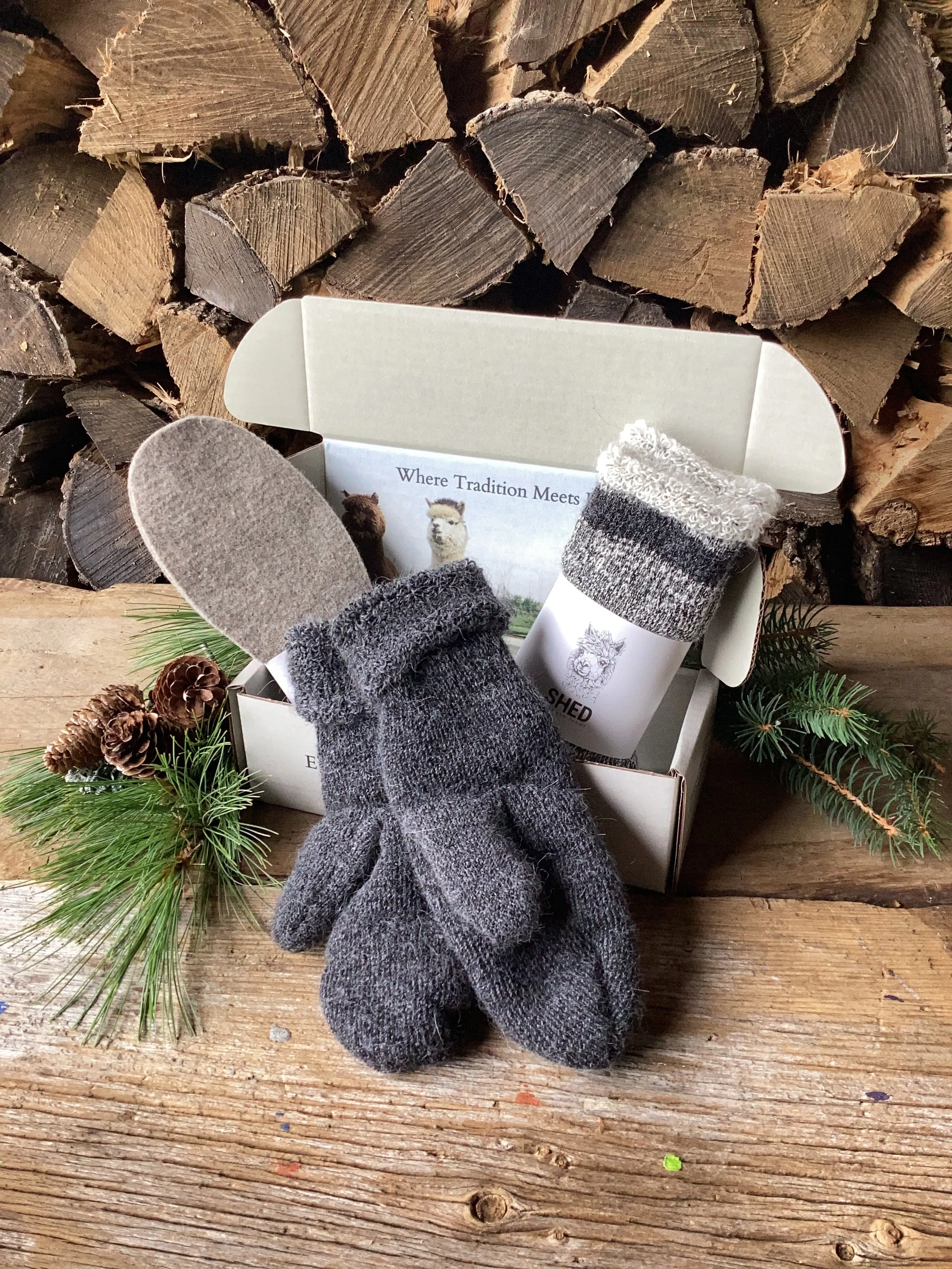 Alpaca Gift Set - “Stand-in-the-Snow”