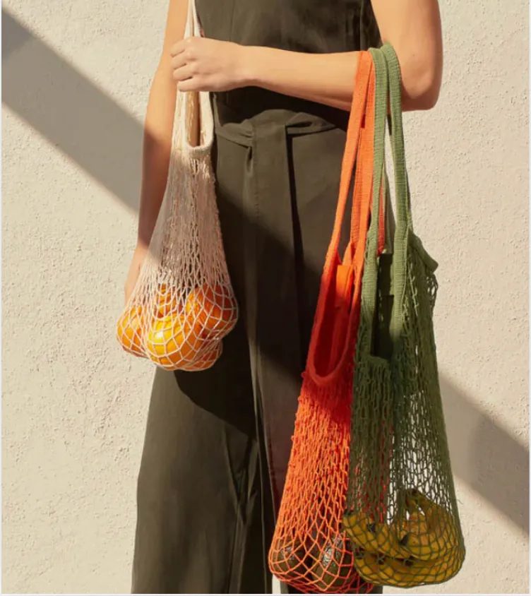 Ami Cotton Net Market Tote