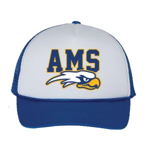 AMS Jayhawk Foam Trucker Hat (T8-VC700)