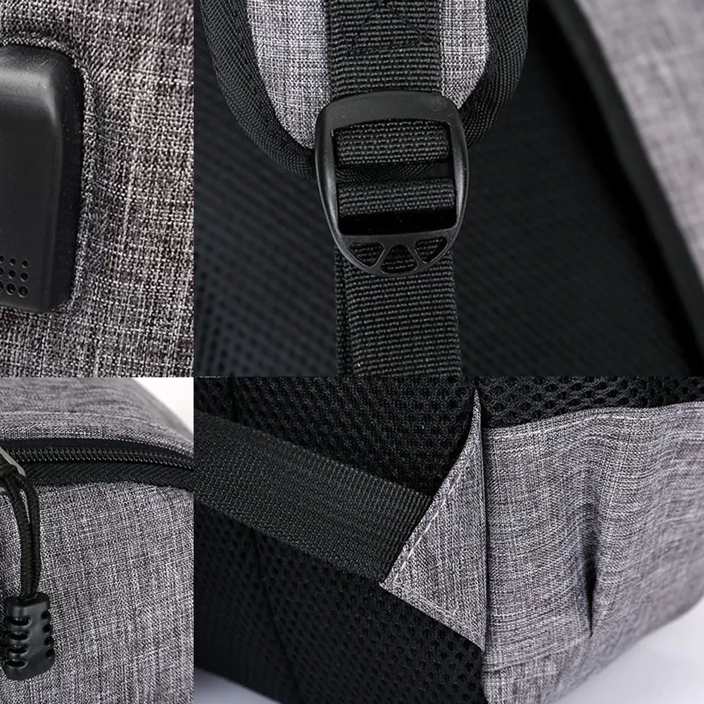 Anti-Theft Backpack smart USB charging shoulder bag