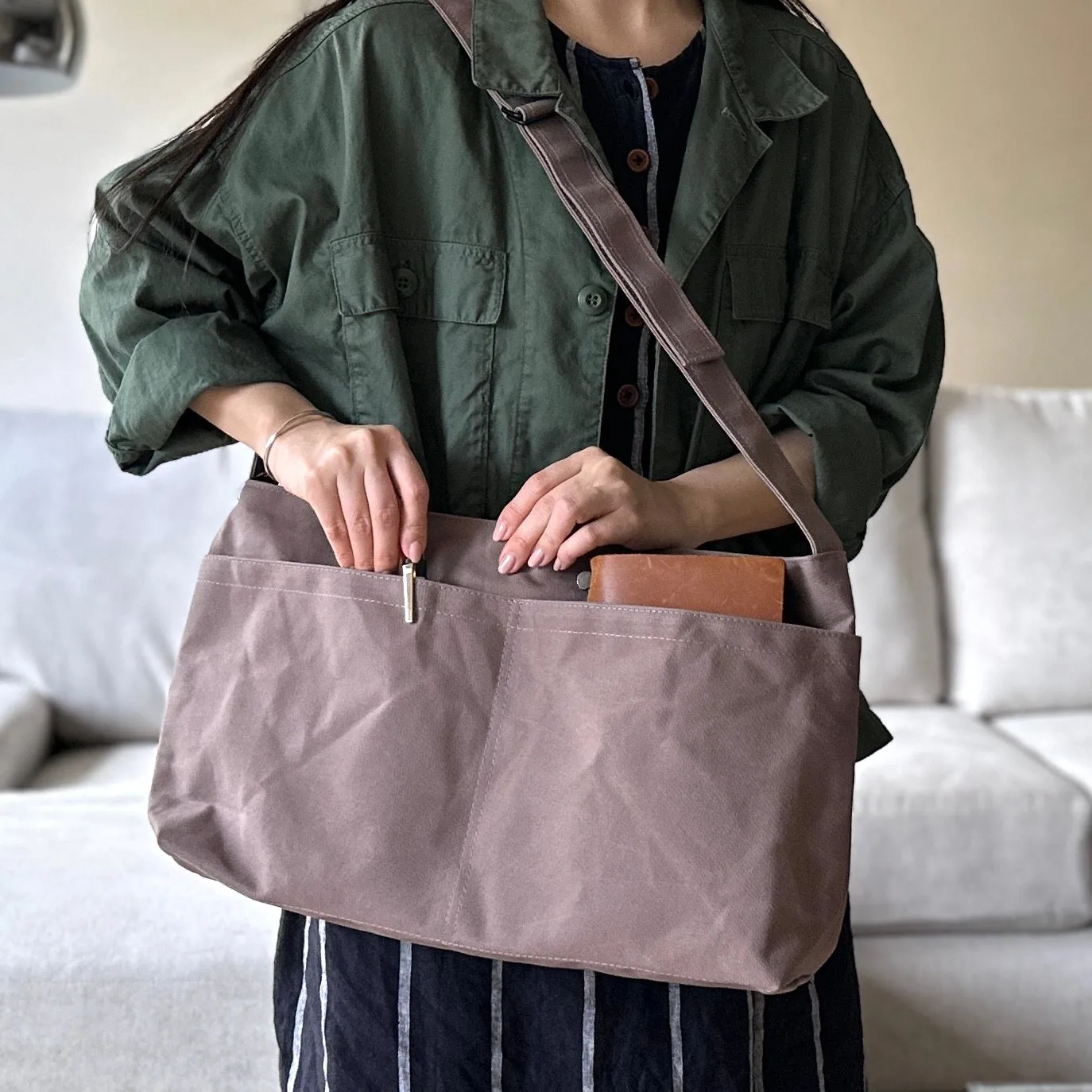 [AP] Safari Shoulder Bag (Regular)