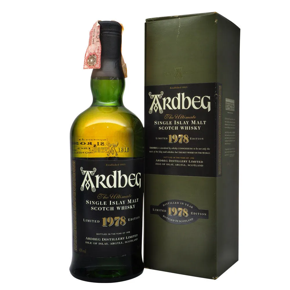 Ardbeg 1978 - Limited Edition - Bottle 1