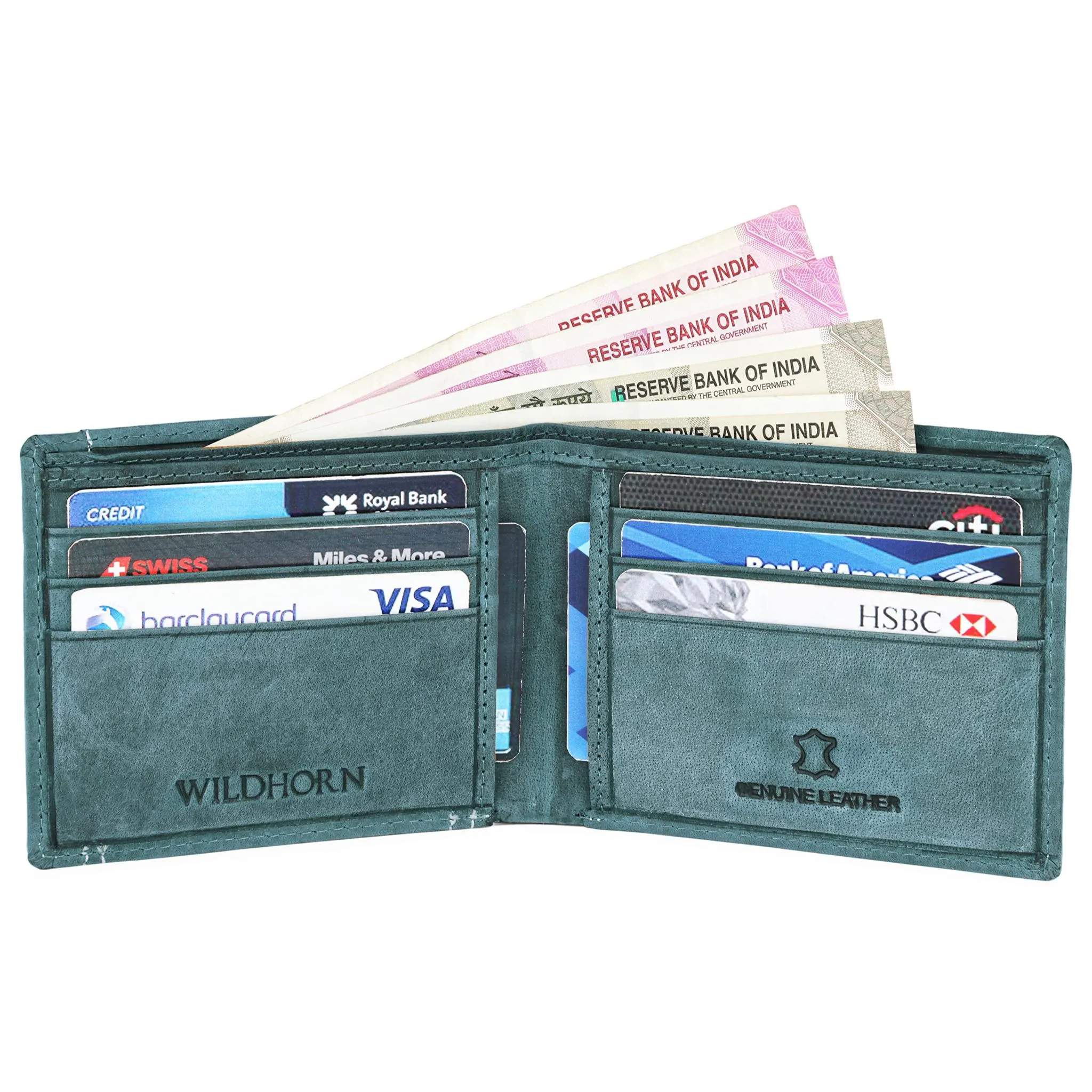 ATLAS RFID Protected Leather Wallet for Men