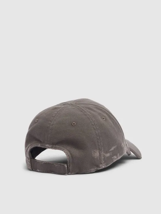 Balenciaga   Cotton drill baseball cap 