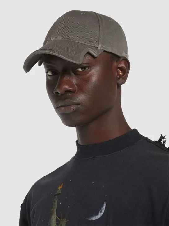 Balenciaga   Cotton drill baseball cap 