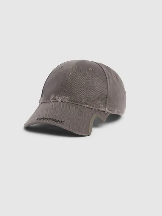 Balenciaga   Cotton drill baseball cap 