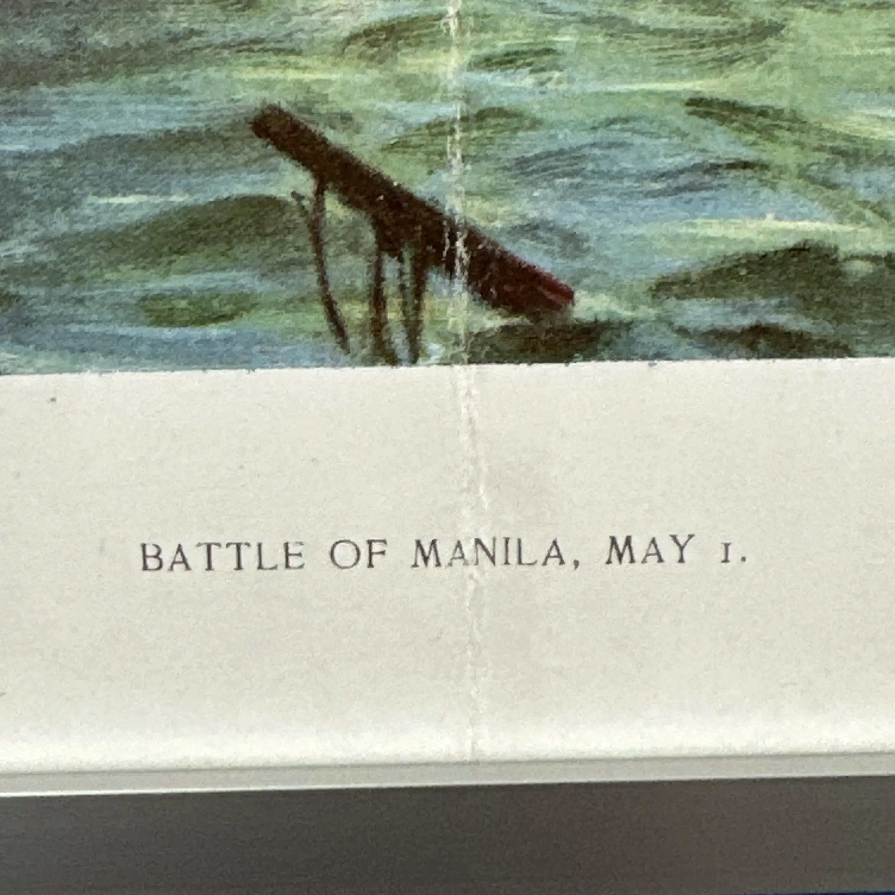 Battle of Manila, May 1, 1898 — Framed 1898 print