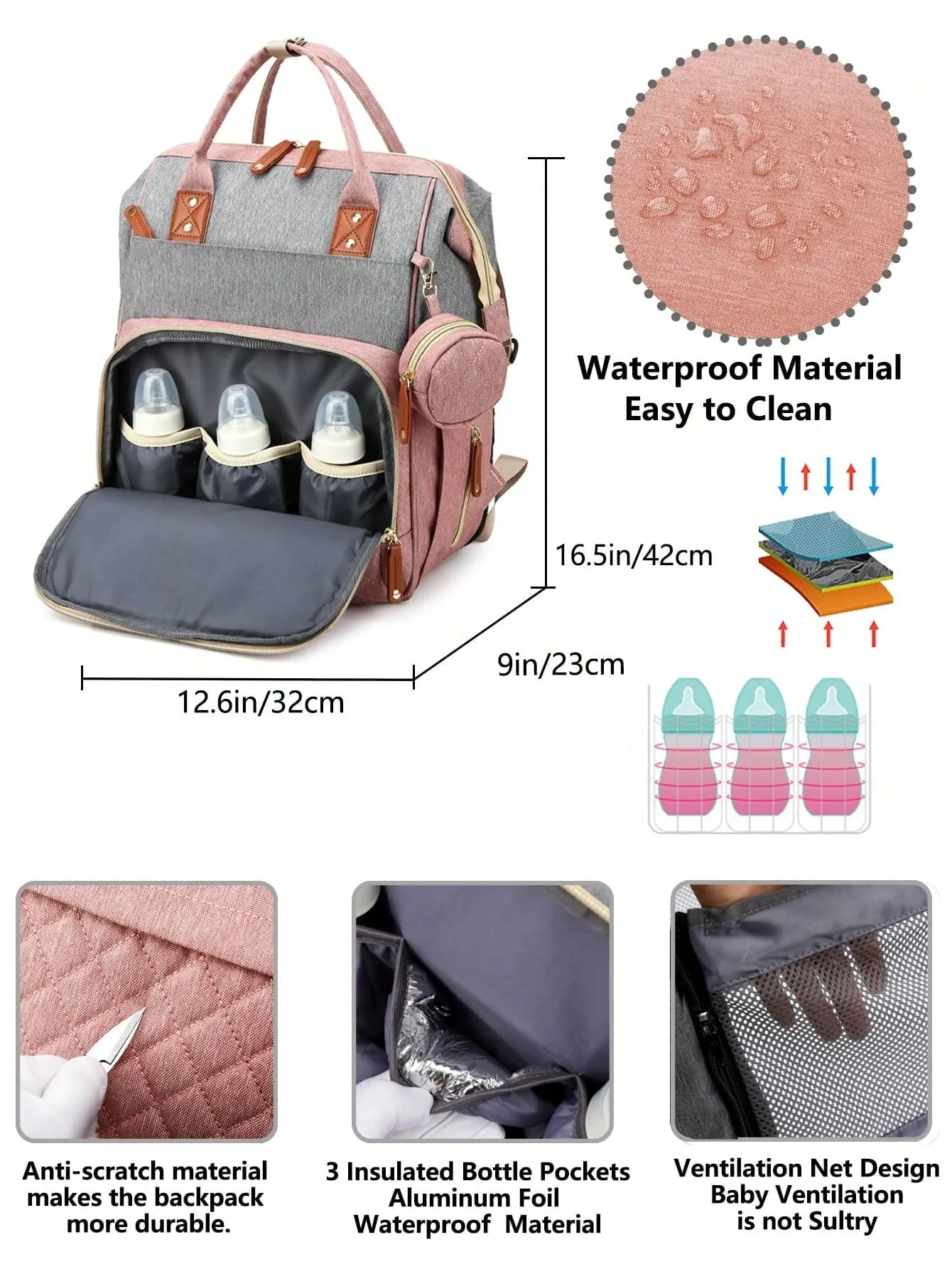 Best diaper bags|1pc Baby Diaper Bag Backpack  Baby Essential Gifts