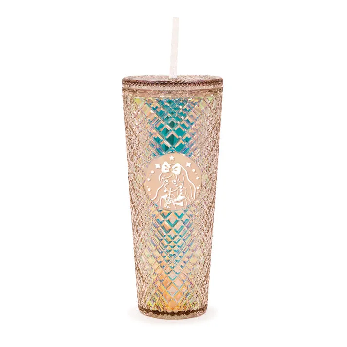 Bewaltz Tall Dazzling Jewel Holographic Tumbler - Gold