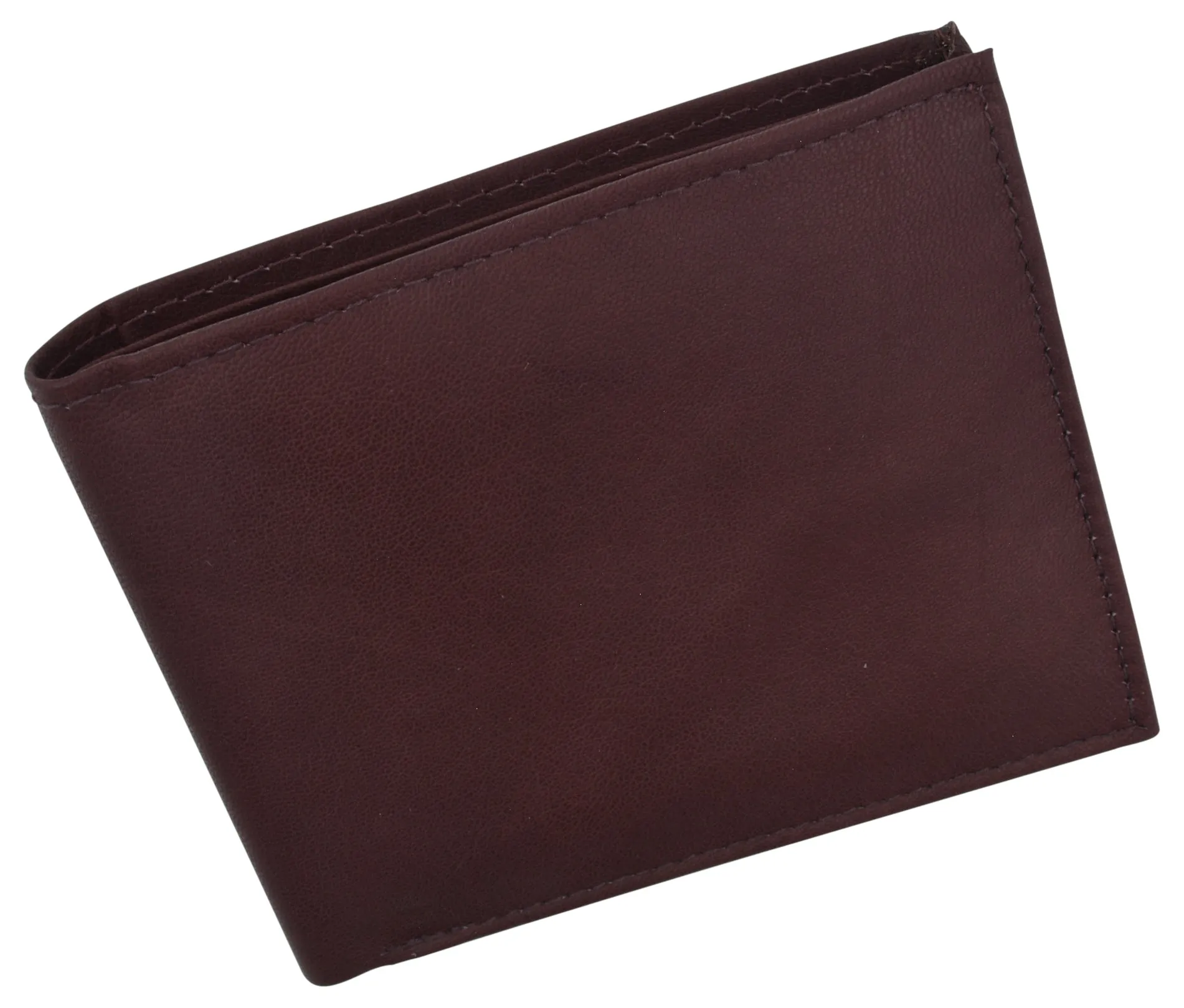 Bifold Men's RFID Blocking Genuine Leather Credit Card ID Wallet