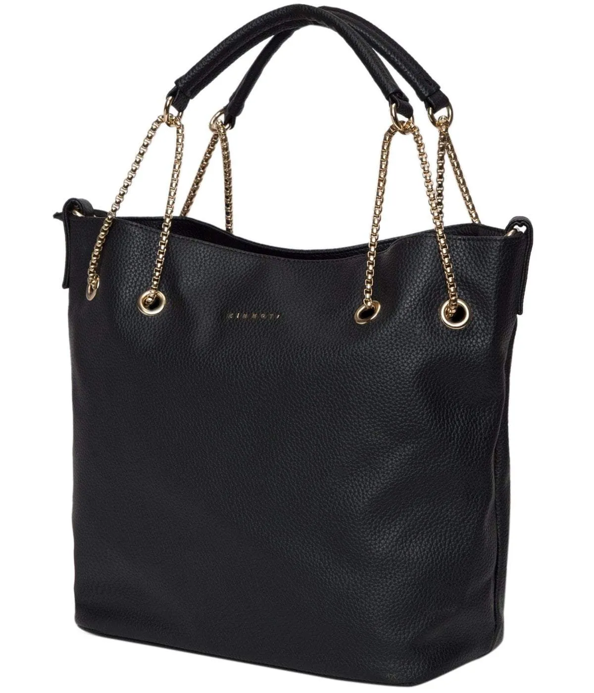 Black Chain Tote Bag