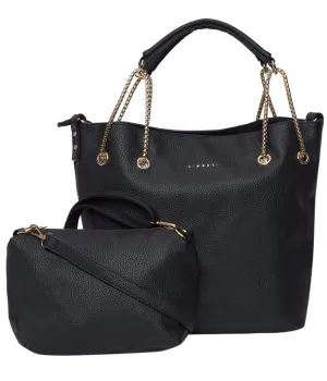 Black Chain Tote Bag