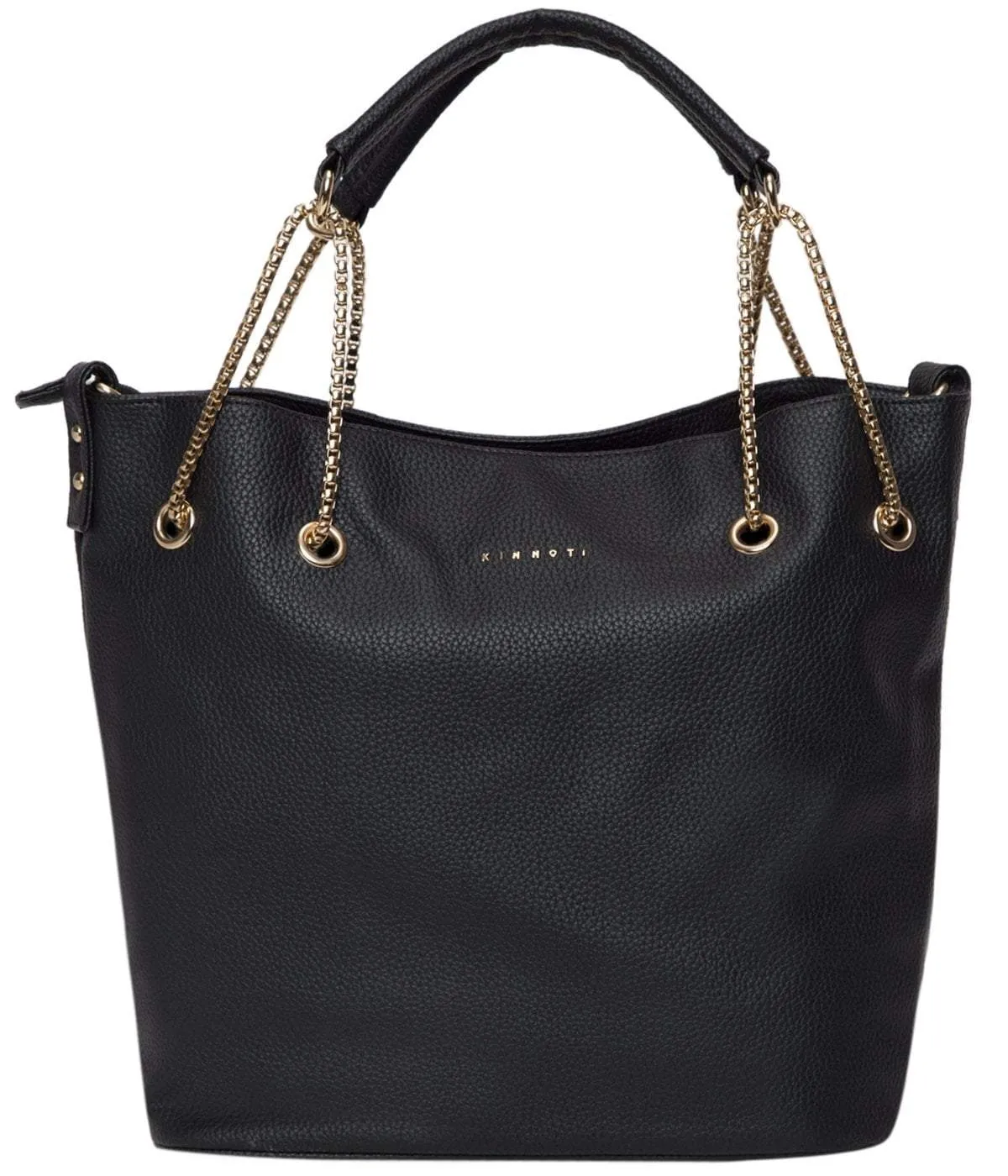 Black Chain Tote Bag