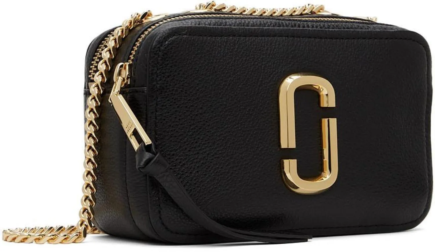 Black 'The Glam Shot 21' Shoulder Bag