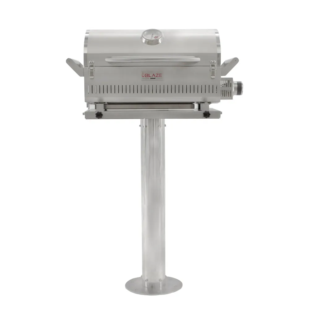 Blaze Grills BLZPRTPEDMG10 Blaze 10" Pedestal For The Marine Grade Portable Grill