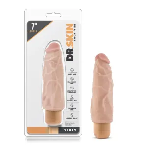 Blush Dr. Skin 7" Cock Vibe 9