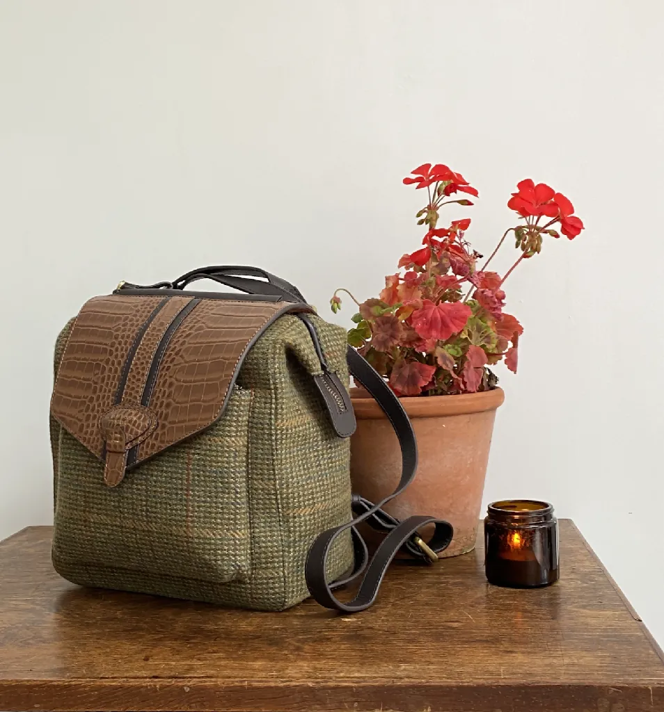 Bramham Tweed Rucksack