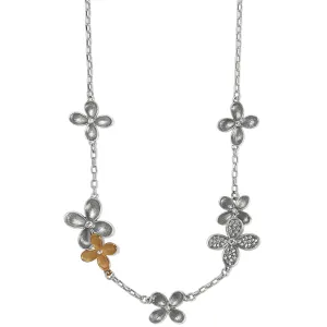 Brighton Everbloom Petals Two Tone Necklace