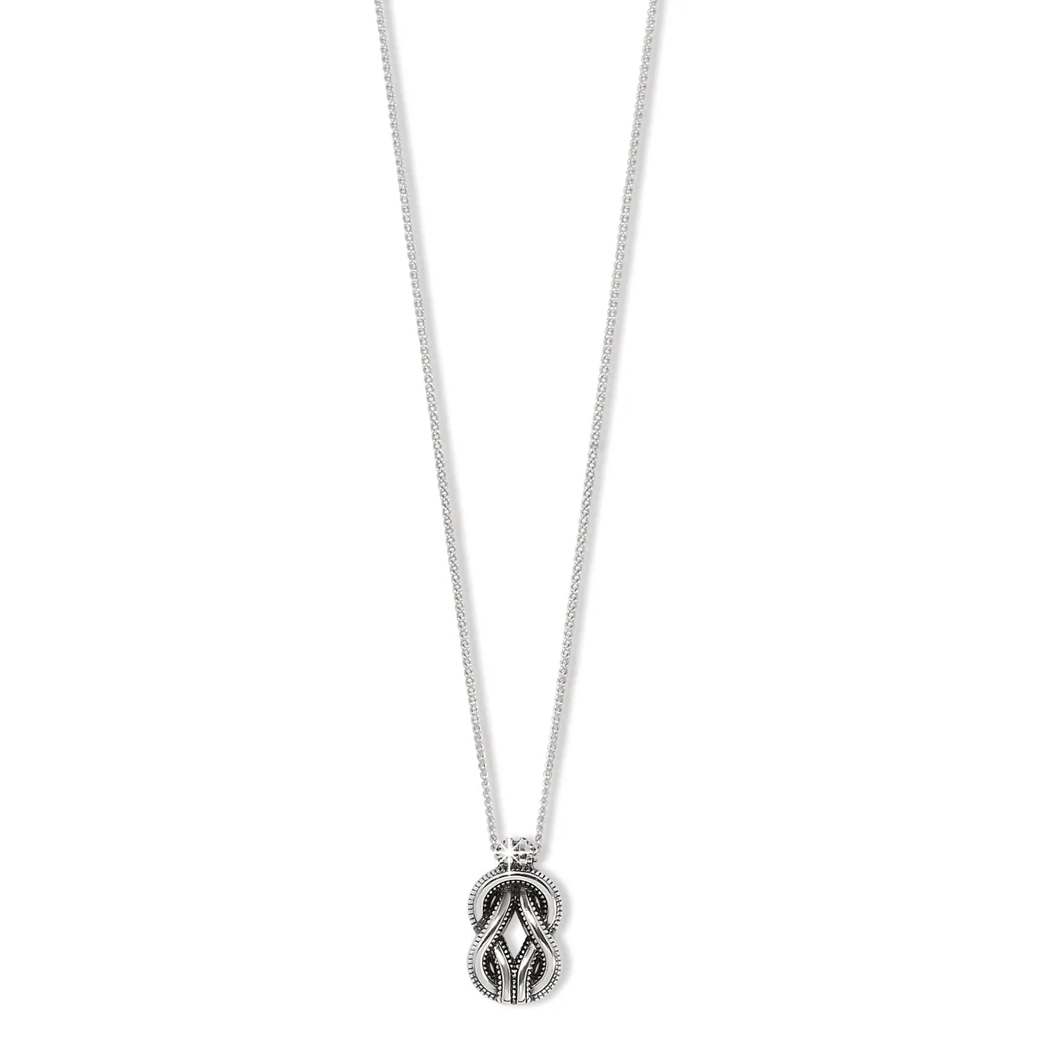 Brighton Interlok Harmony Two Tone Petite Necklace