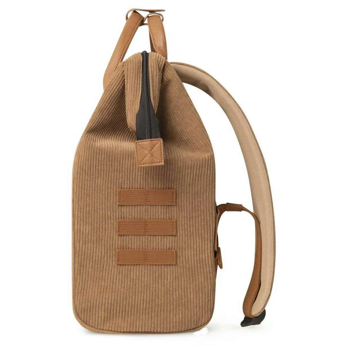 Cabaia Adventurer Velvet Recycled Medium Backpack - Dubai Brown