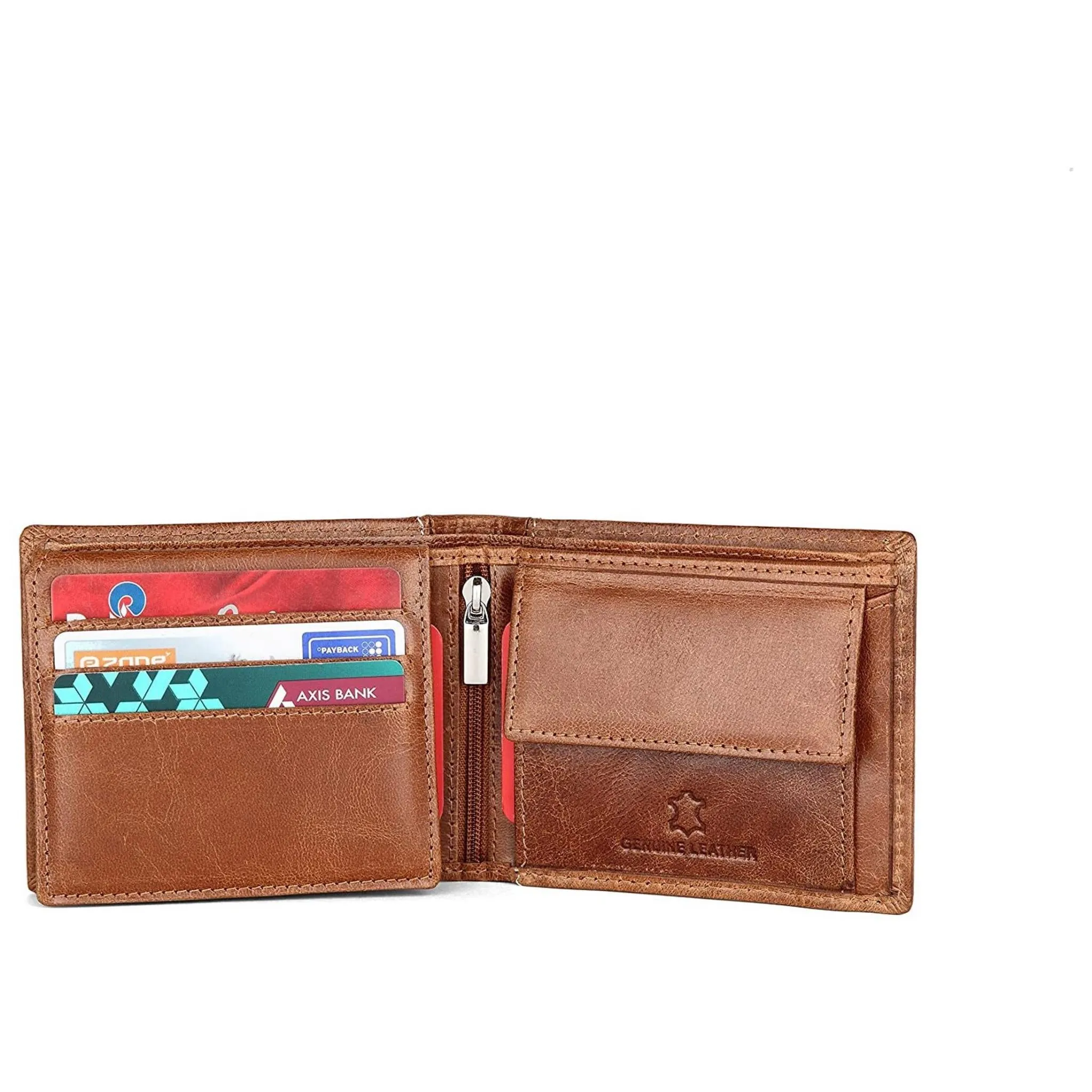 CAESAR RFID Protected Leather Wallet for Men