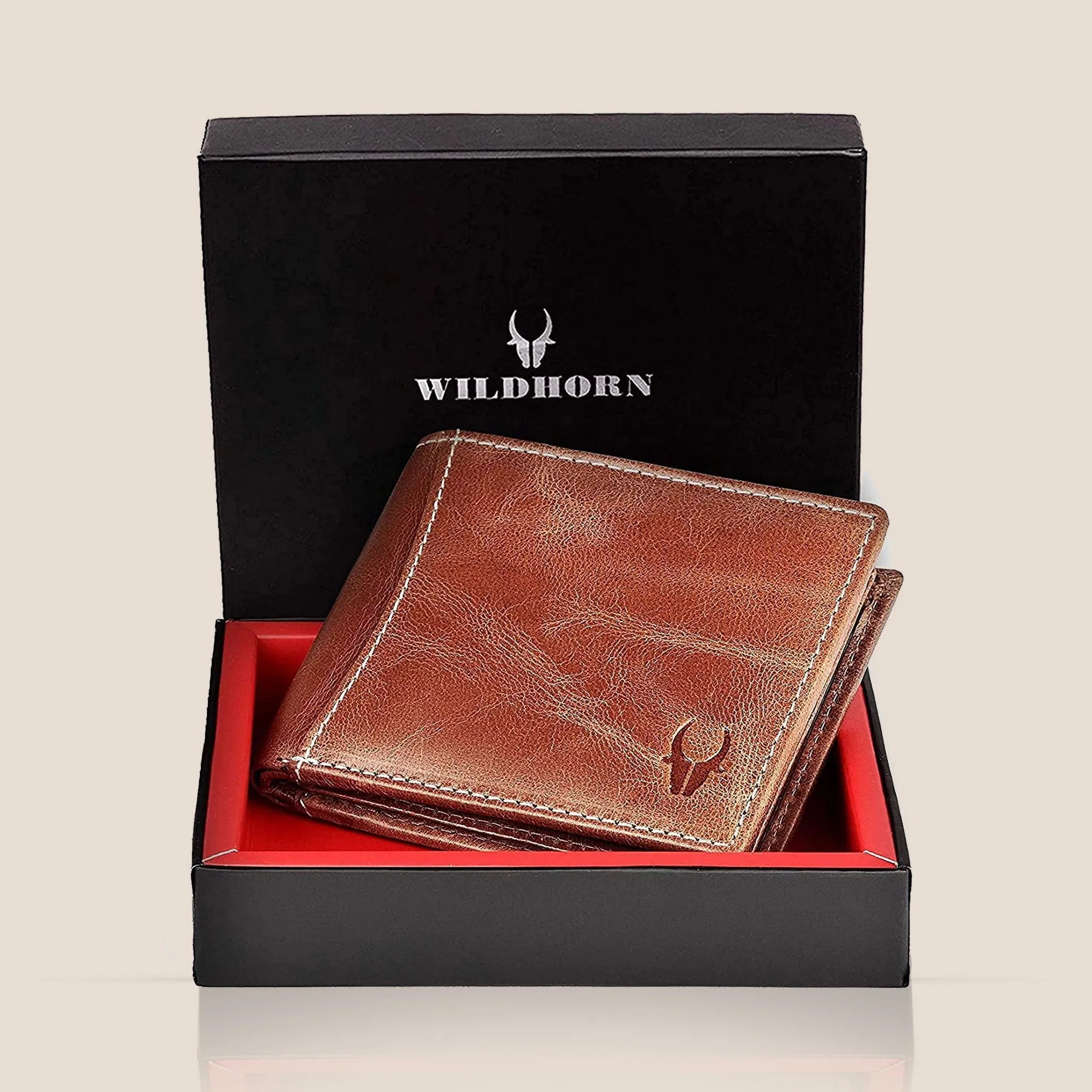 CAESAR RFID Protected Leather Wallet for Men