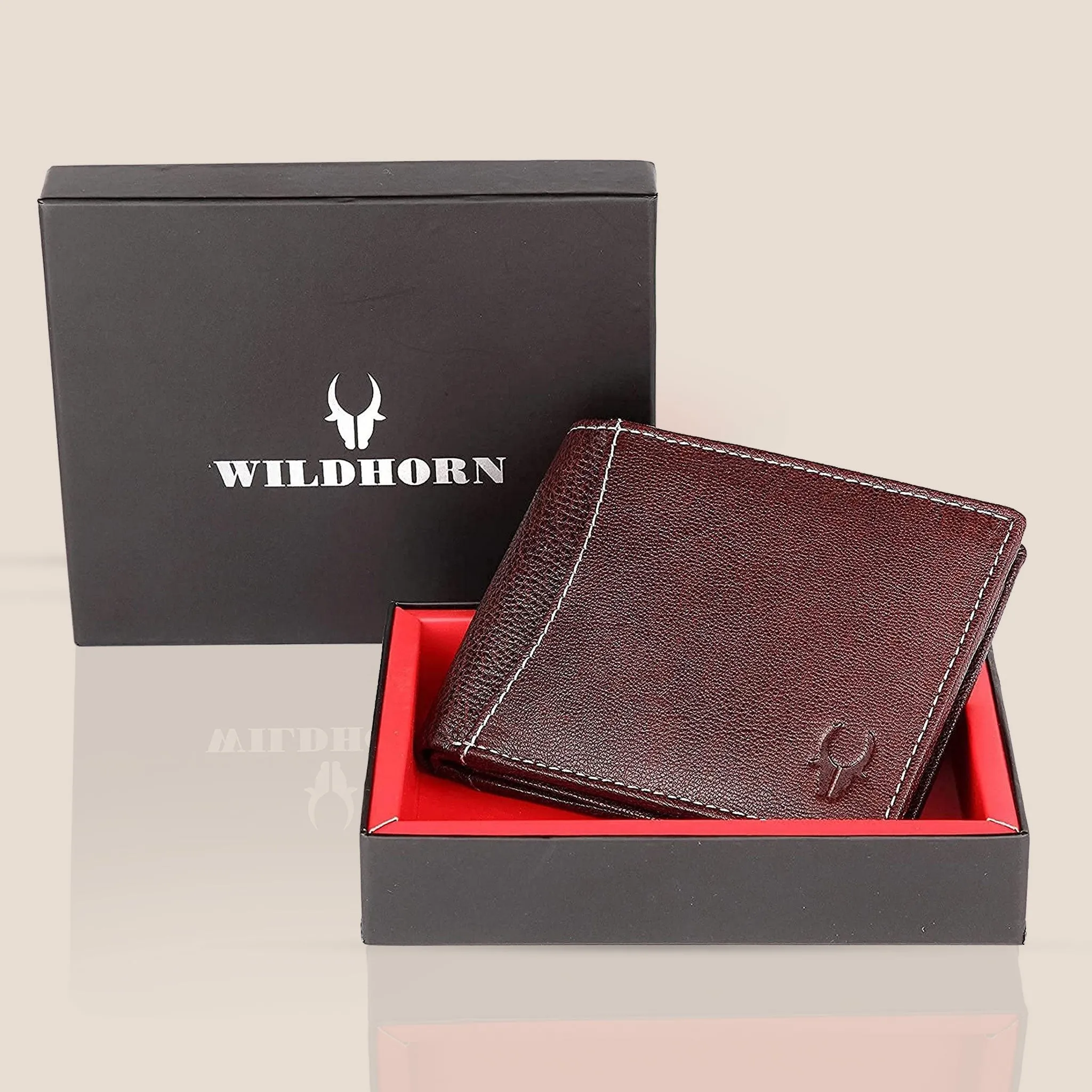 CAESAR RFID Protected Leather Wallet for Men