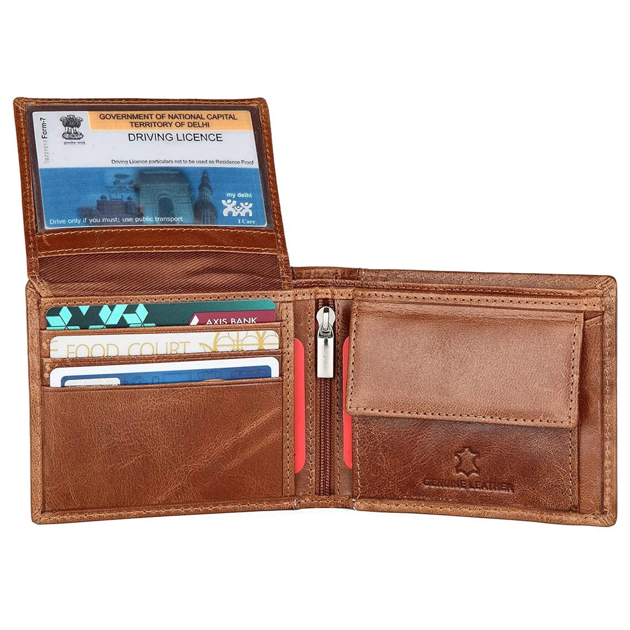 CAESAR RFID Protected Leather Wallet for Men