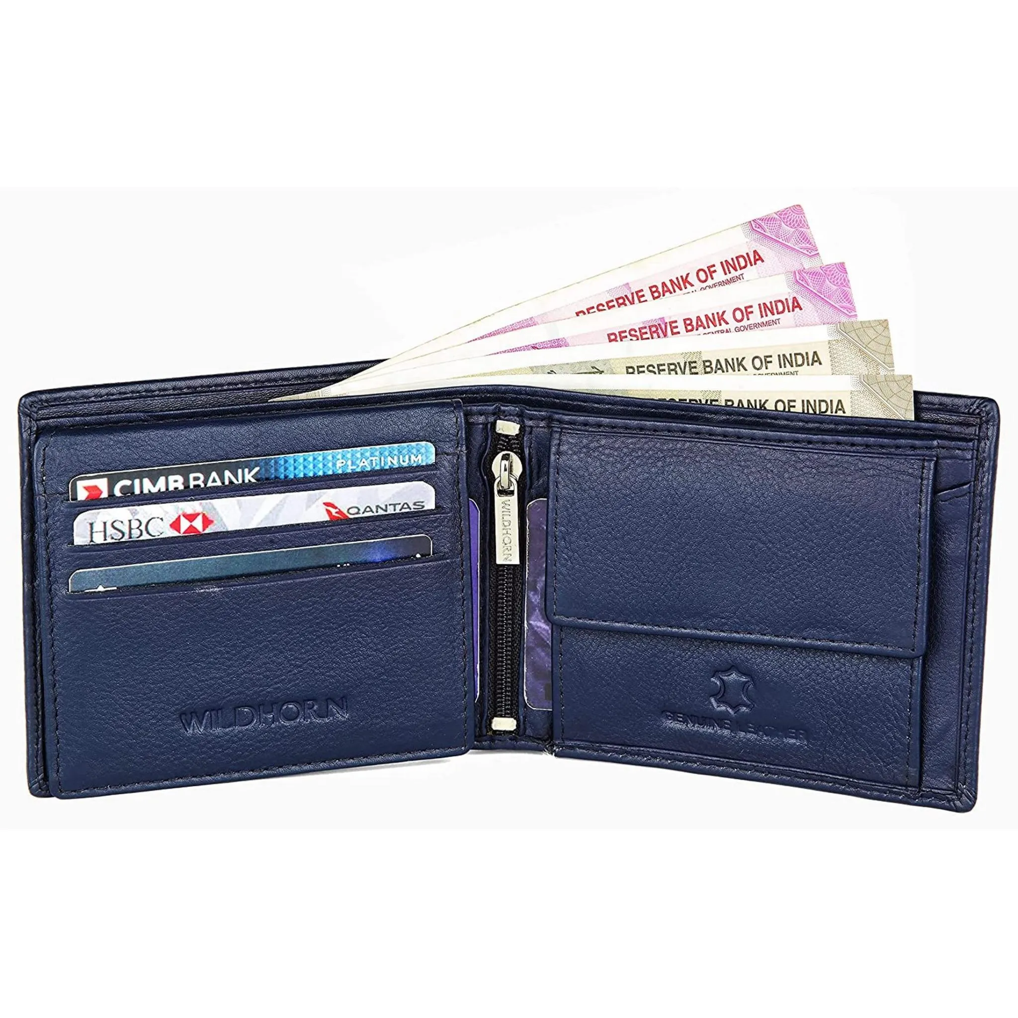 CAESAR RFID Protected Leather Wallet for Men