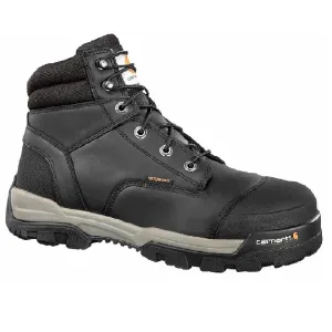 CARHARTT MEN'S GROUND FORCE 6'' BLACK COMPOSITE TOE WORK BOOT #CME6351