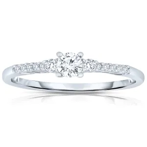 Caroline Cubic Zirconia Engagement Ring