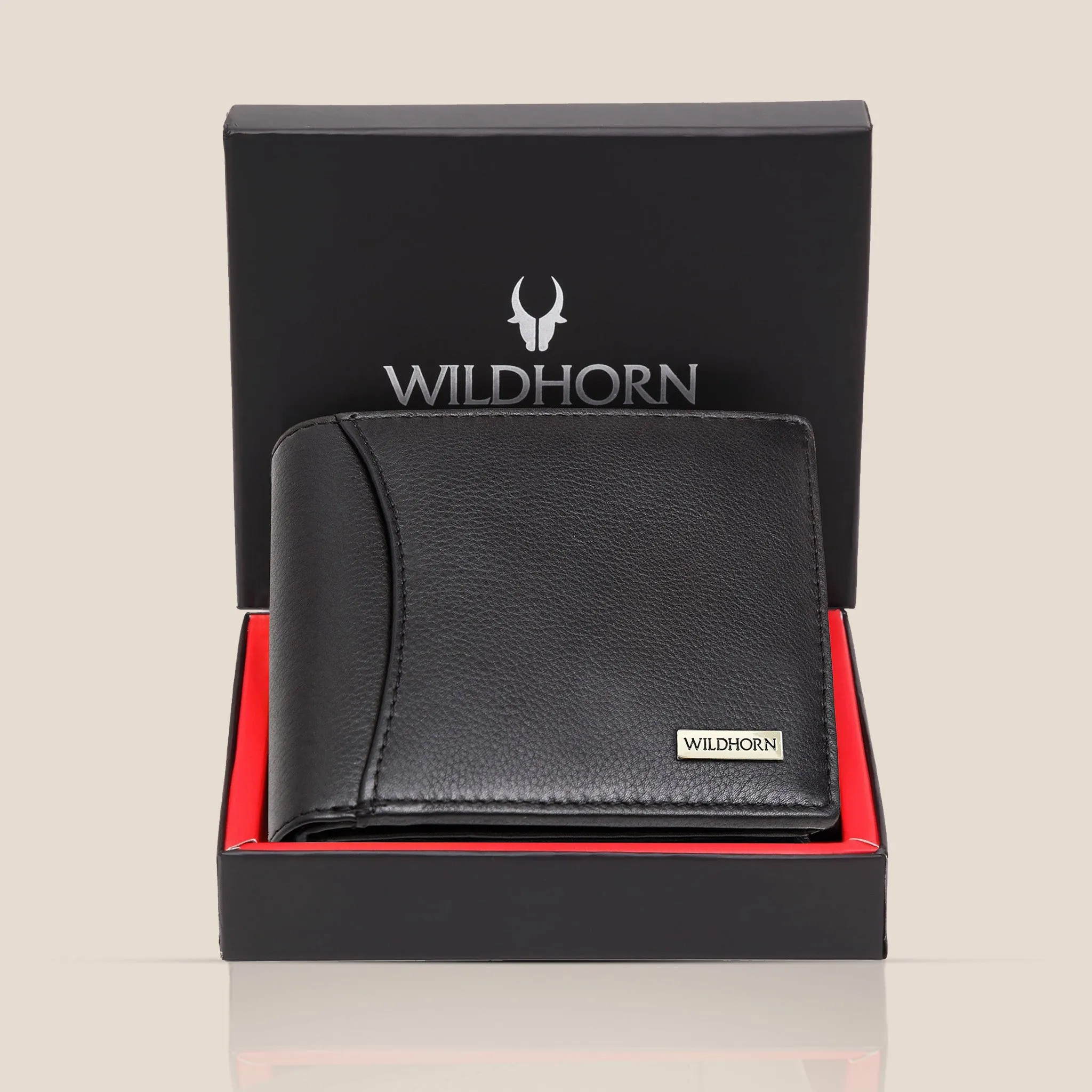 CHARLES RFID Protected Leather Wallet for Men