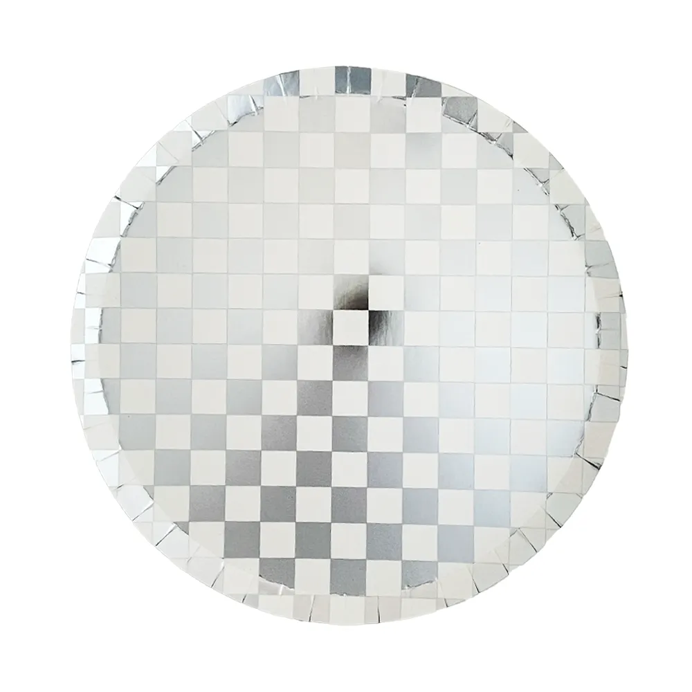 Check It! Dazzling Diamond Dinner Plates