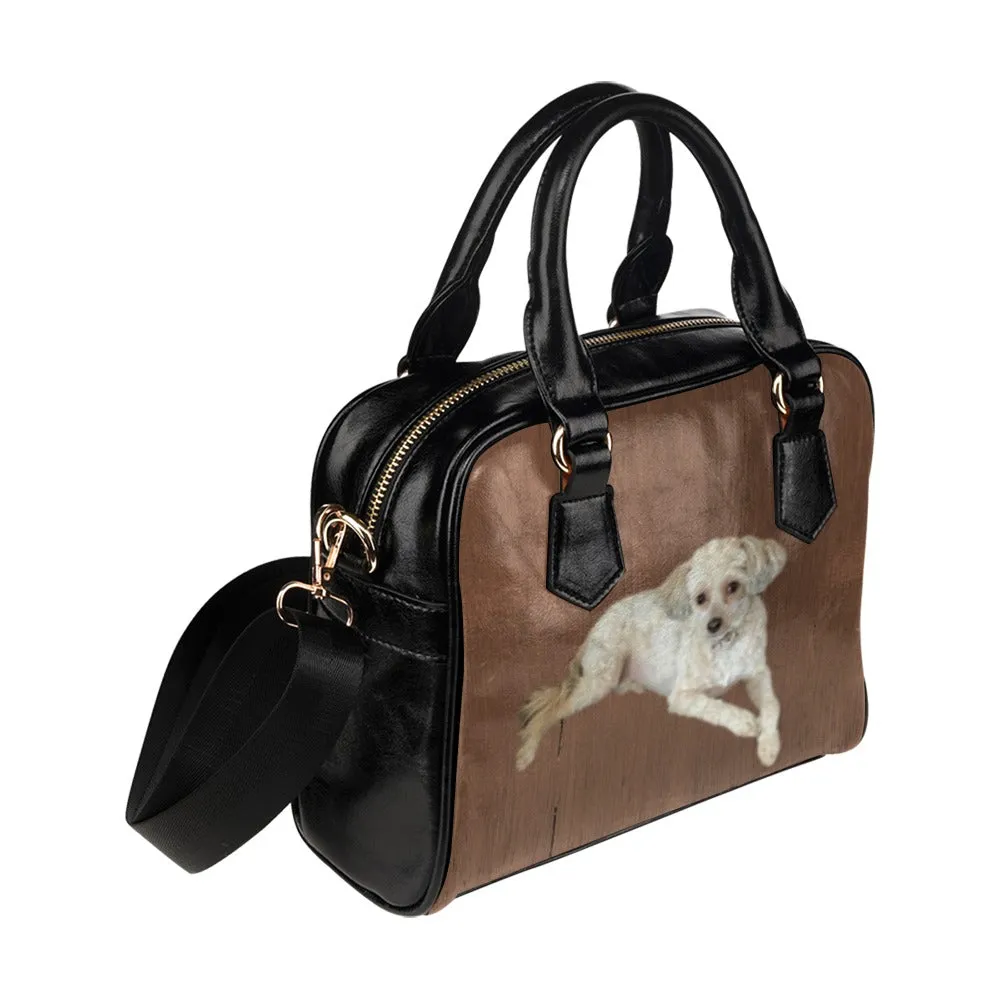 Chinese Crested Shoulder Bag - Powder Puff