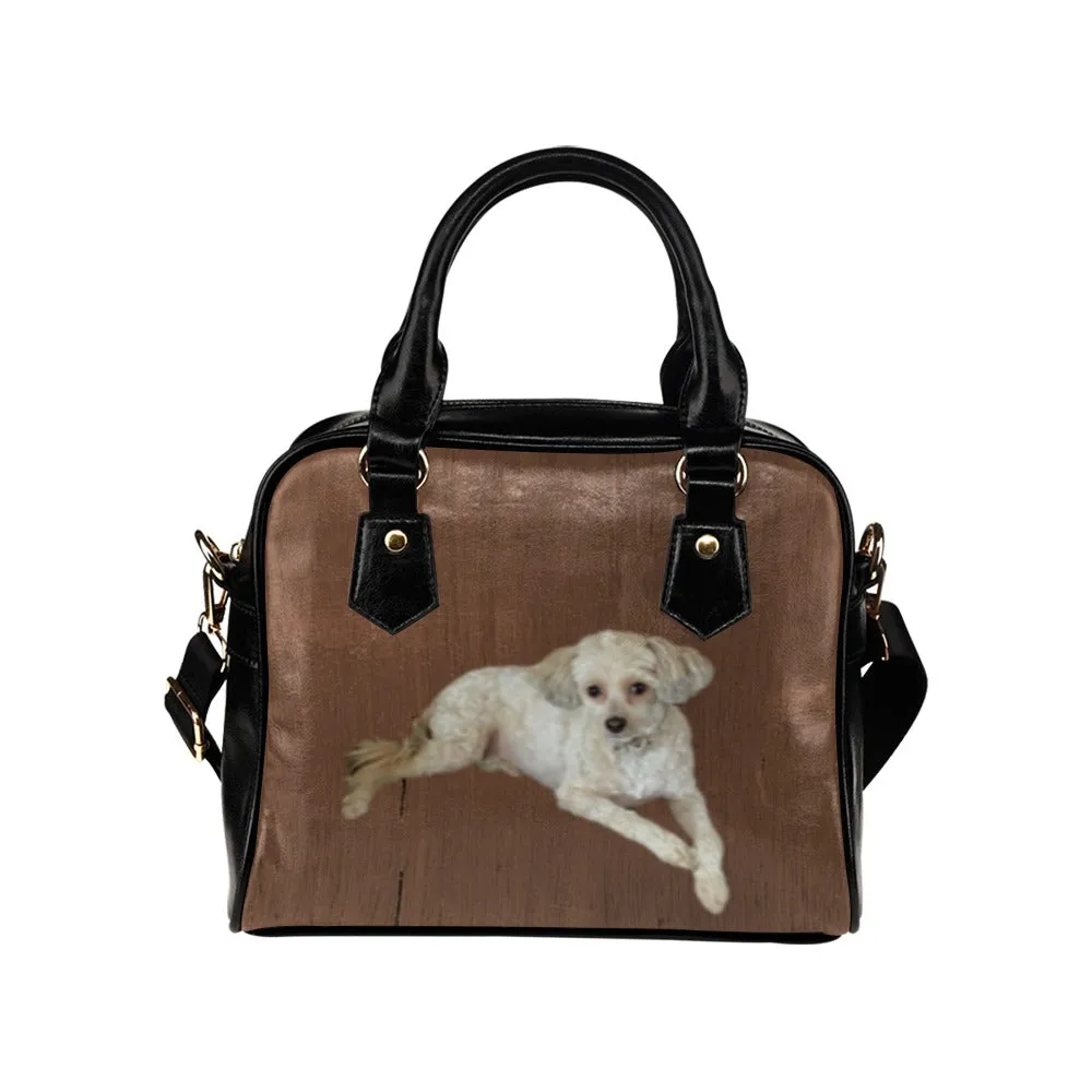 Chinese Crested Shoulder Bag - Powder Puff