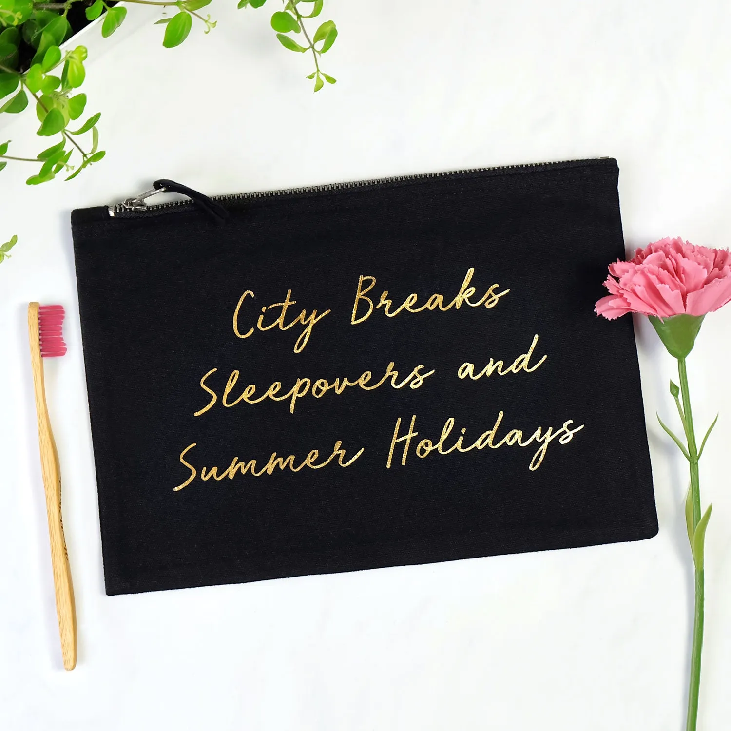 City Breaks, Sleepovers and Summer Holidays Washbag