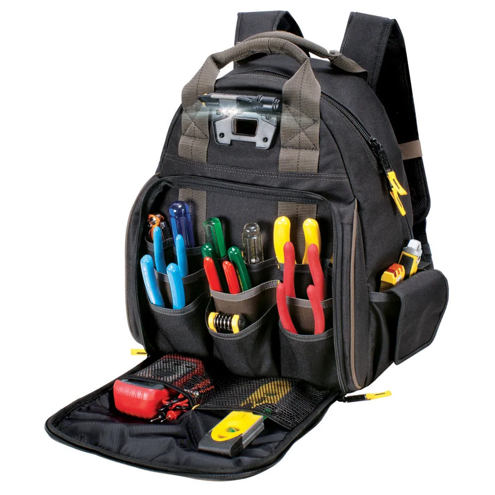 CLC L255 TECH GEAR 53 Pocket - Lighted Backpack