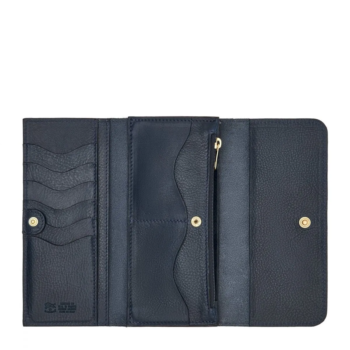 CONTINENTAL WALLET - BLUE