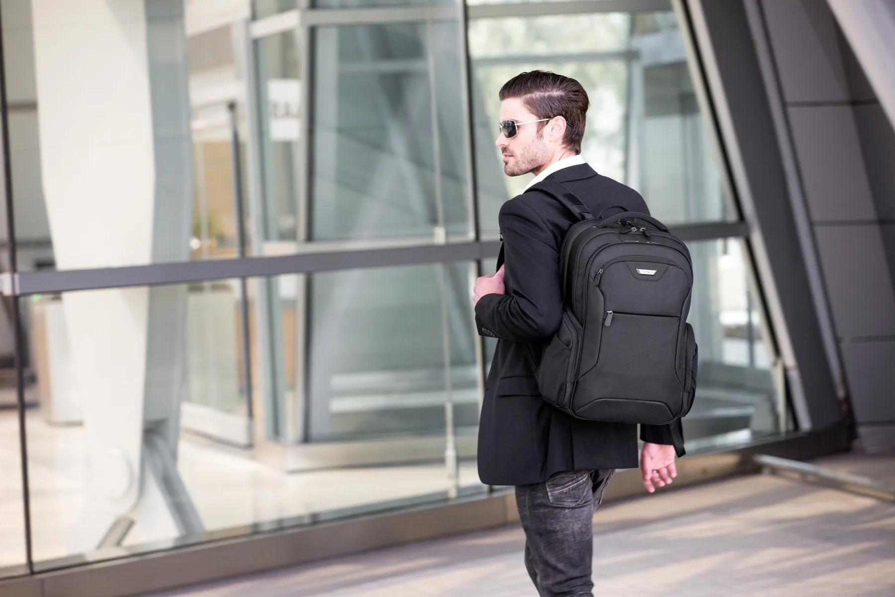 Corporate Traveller 15.6" Laptop Backpack - Black