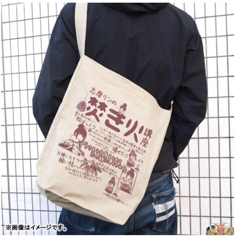 COSPA Yurucamp △ Rin's Bonfire Lesson Shoulder Tote Bag