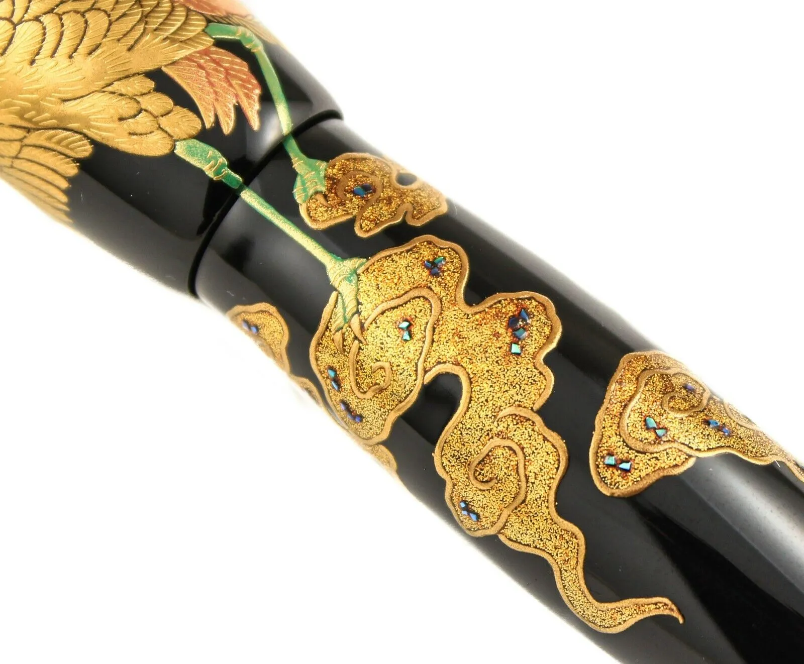 DANITRIO F-7 Hohoh Phoenix Maki-e Fountain Pen | Broad Nib