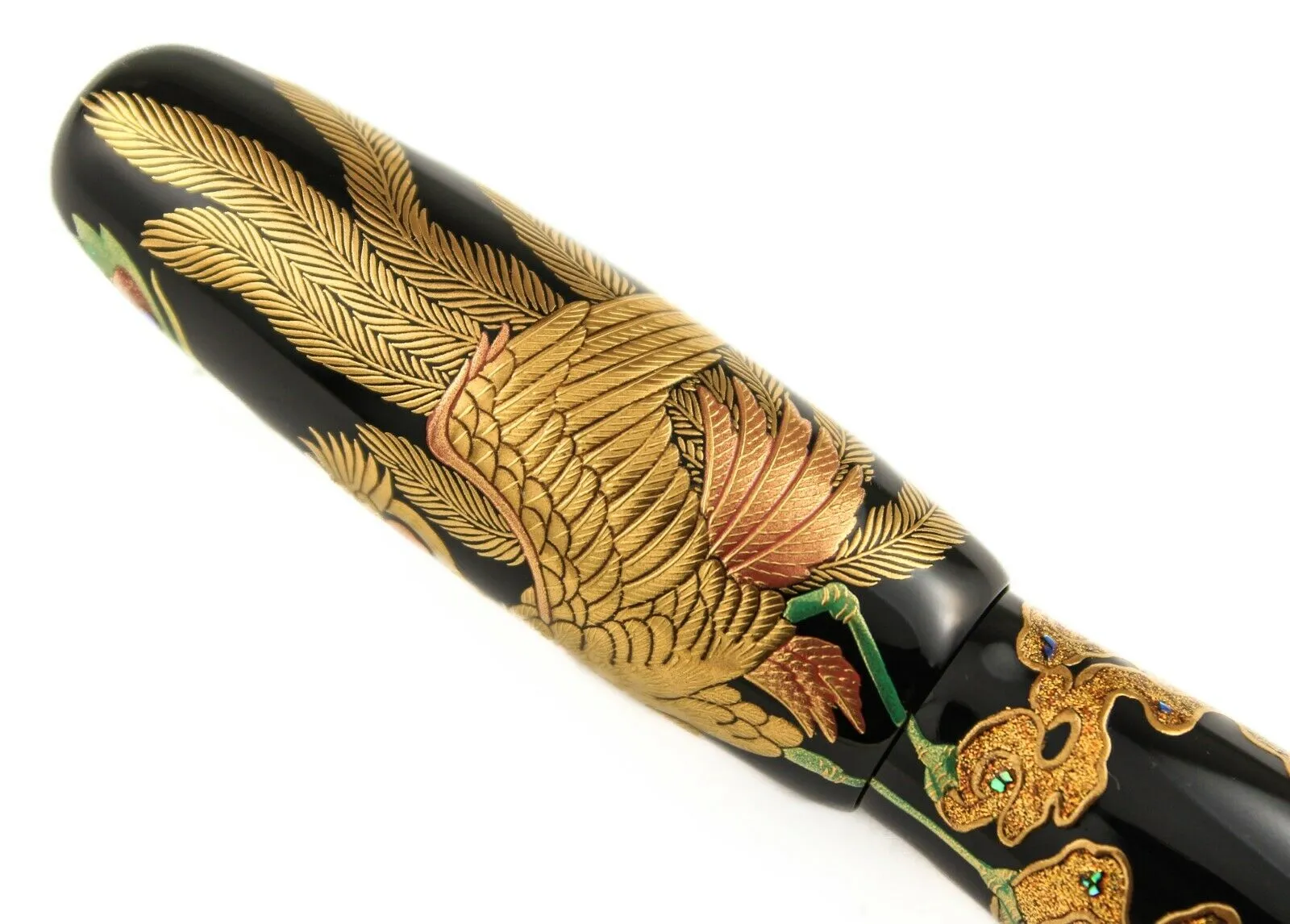 DANITRIO F-7 Hohoh Phoenix Maki-e Fountain Pen | Broad Nib